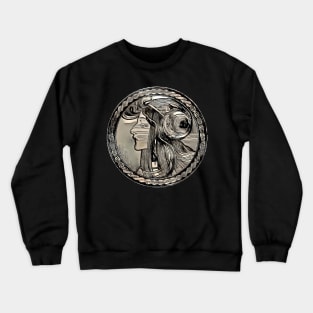 Framed Dream of Vitrail Pour la facade de la Boutique Fouquet Crewneck Sweatshirt